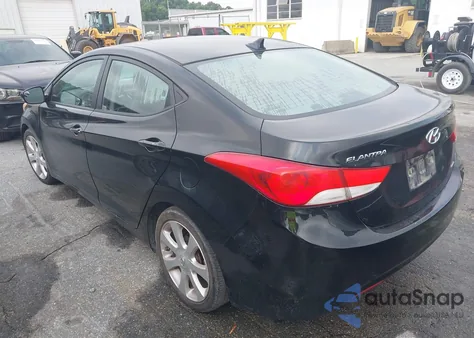 2011 Hyundai Elantra Limited (Ulsan Plant) z USA, uszkodzony, nr VIN KMHDH4AEXBU096139